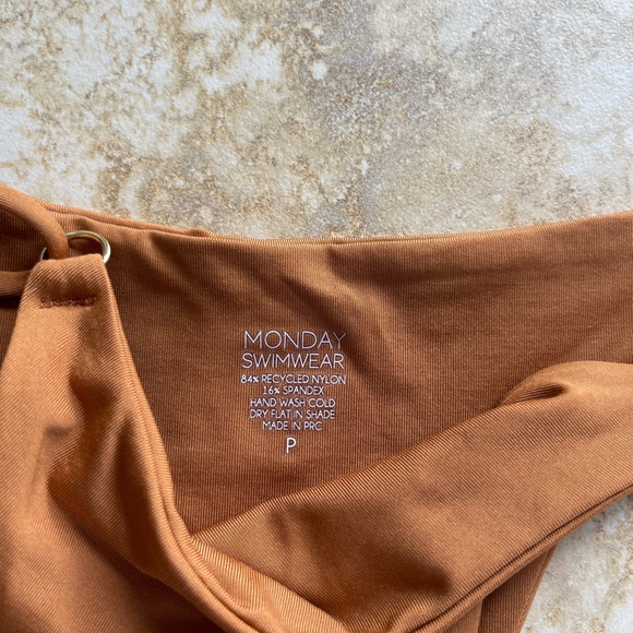 Monday Swimwear Toffee Hanalei Bottom - Picture 3 of 4